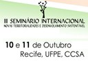 III Seminrio Internacional Novas Territorialidades e Desenvolvimento Sustentvel
