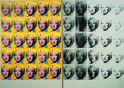 Marilyn-Diptych-by-Andy-Warhol